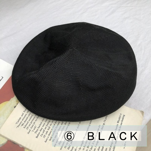 【10color】サマーベレー帽  sp0418