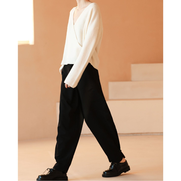 ワイドレッグロングパンツ Z00114