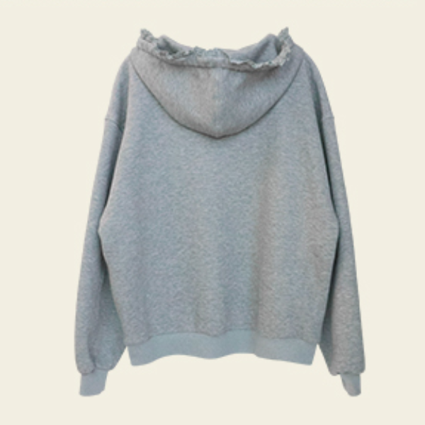 リボン&レースUネックフーディー 《Z00762》