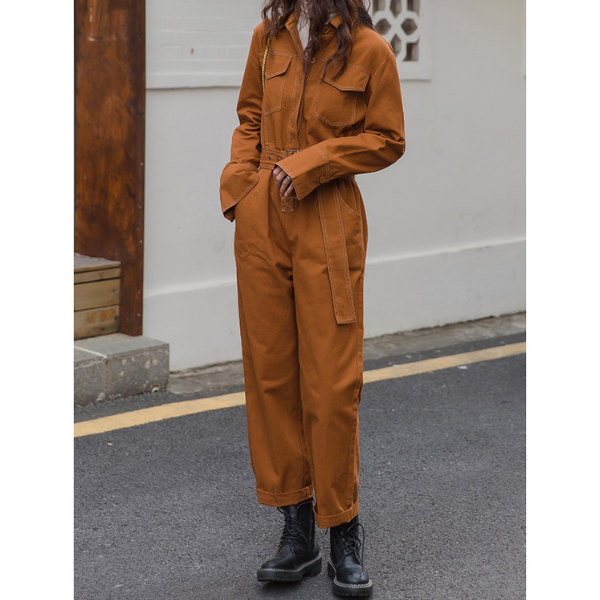 カジュアルオールインワン w-040