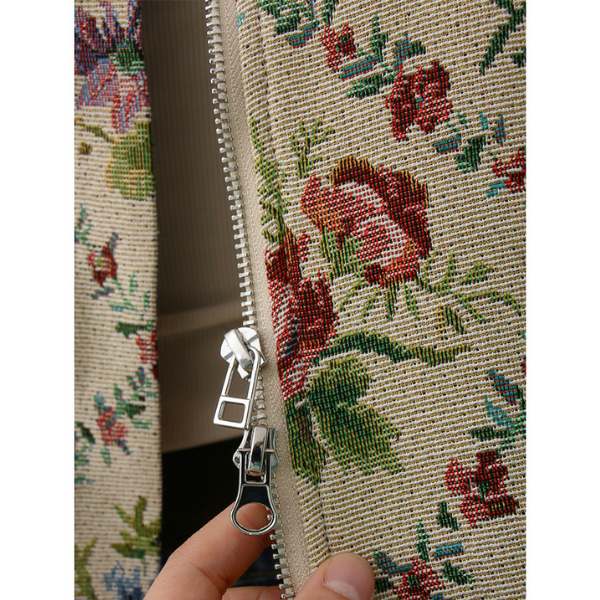 ゴブラン織りジップアップブルゾン Z00091