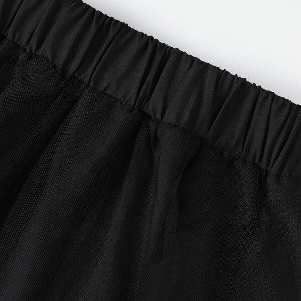 フリルヘムメッシュスカート Z00288