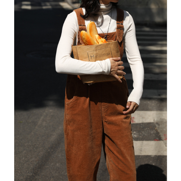 コーデュロイオーバーオール w-036