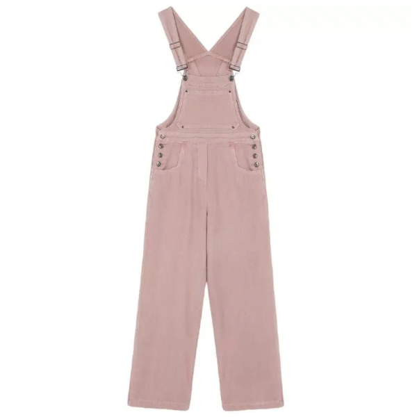 コットンカジュアルオーバーオール w-113