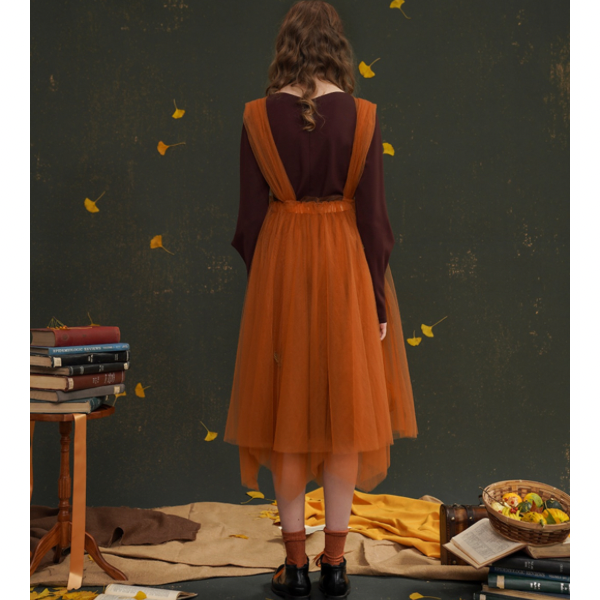 フォックスデコレーションチュチュスカート AU-471