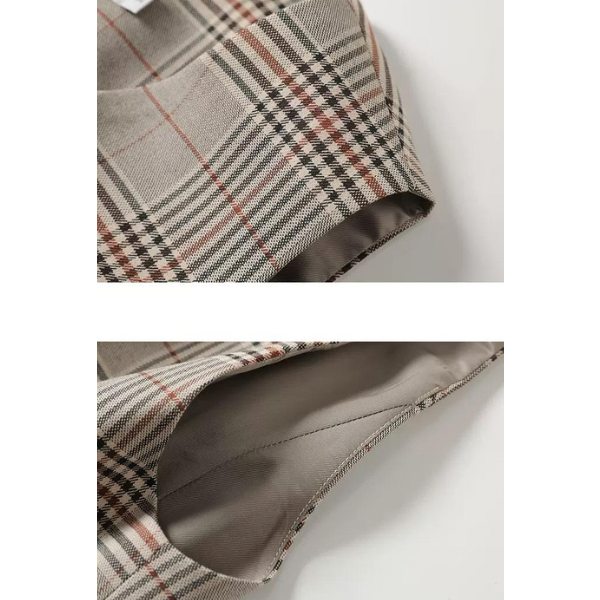 【3color】アーガイルチェックセットアップ w-136