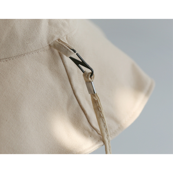 【2color】ドットプリントビッグプリムハット AU-119