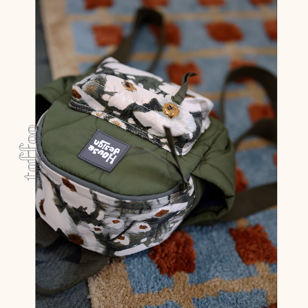 花柄&キルティングコンパクトリュックサック《Z00938》