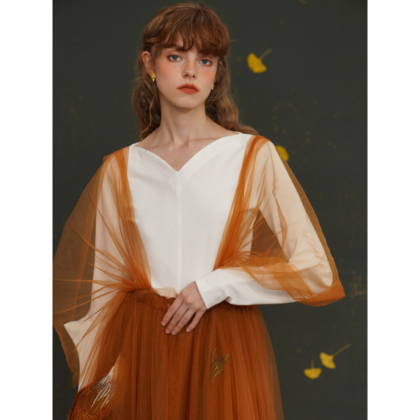 フォックスデコレーションチュチュスカート AU-471