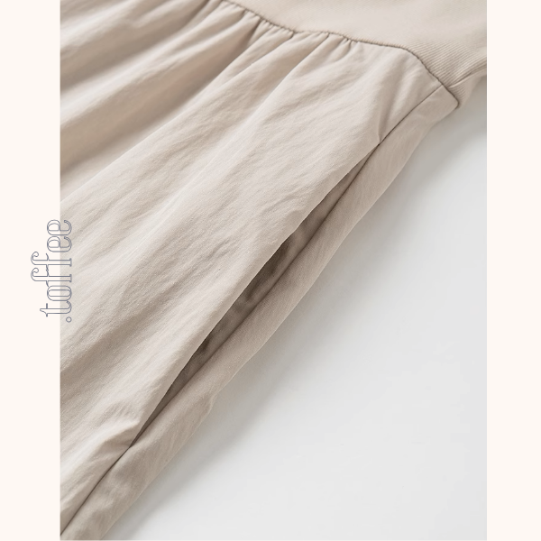 【2color】レイヤード風Uネックマキシワンピース《Z00923》