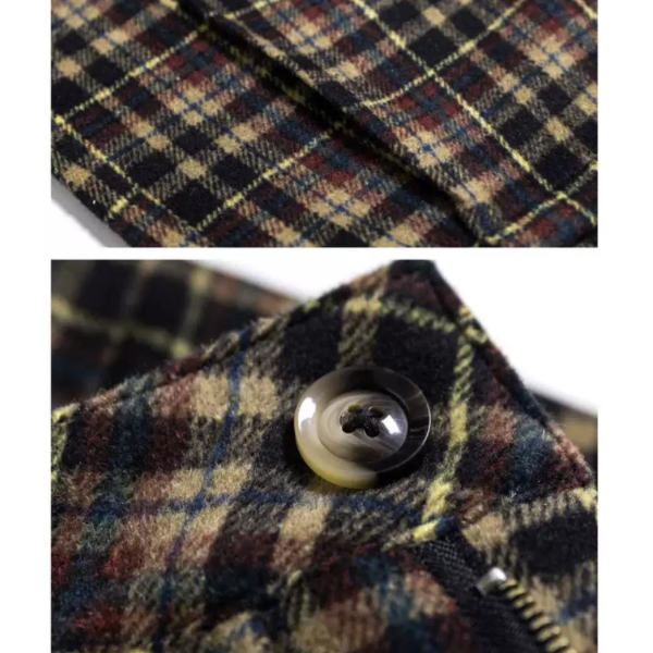 【2color】マルチチェックパンツ AU-456