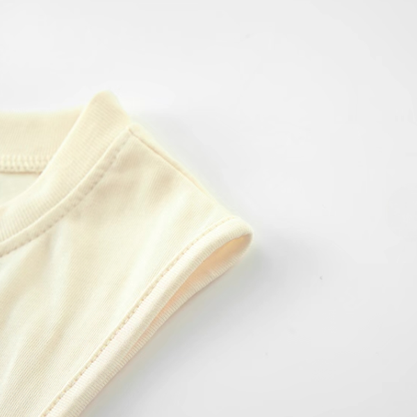 【2color】フラワーデコレーションノースリーブトップス W-201