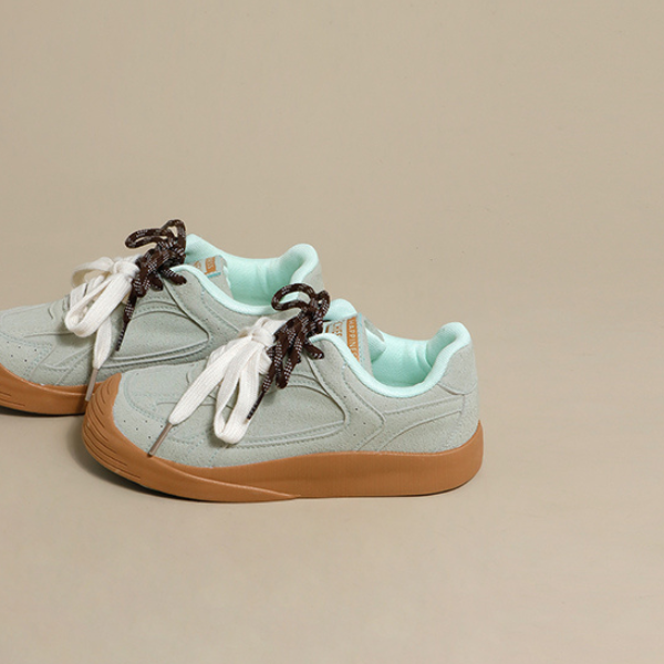【4color】カラフルレースアップスニーカー Z00209