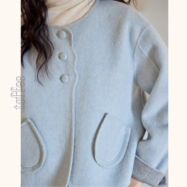 月影のまどろみショートコート《Z01141》