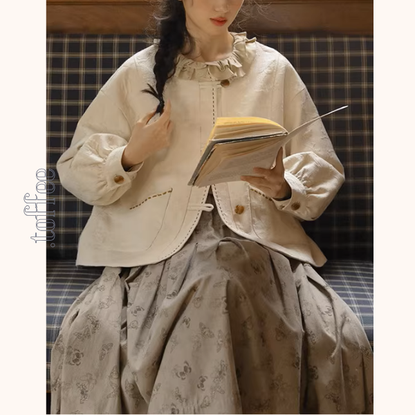 ステッチが奏でる温もりジャケット《Z01140》