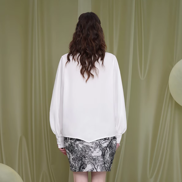 【2pattern】スワロウラペルブラウス  X-196