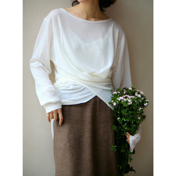 シースルーフロントクロストップスZ00098