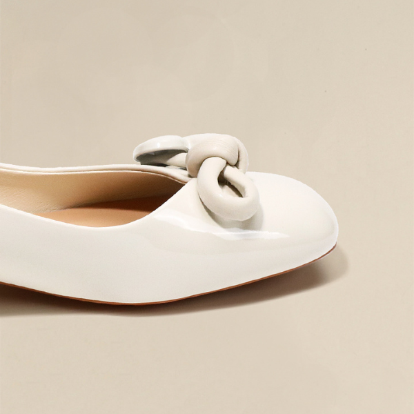 【2color】ハートノットパンプス X-041