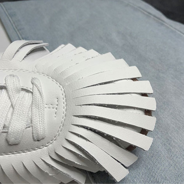 タッセルステッチカジュアルシューズ X-273