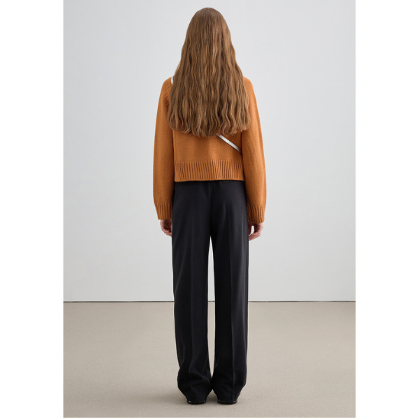 チェック切り替えセンタープレスパンツ X-415