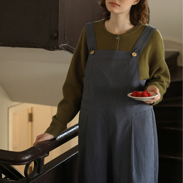 【2color】ローウエストルーズオールオーバー Z00439