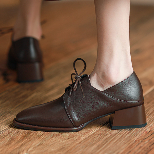 【2color】ポインテッドトゥミドルローファー w-148