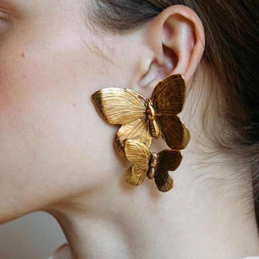 ビッグバタフライピアス AU-107