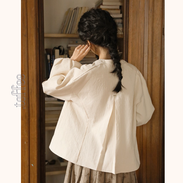 小さなリボンの詩的トップス《Z01139》