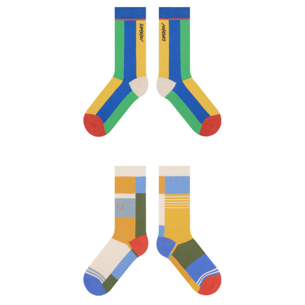 ポップアートソックス6Pセット X-332