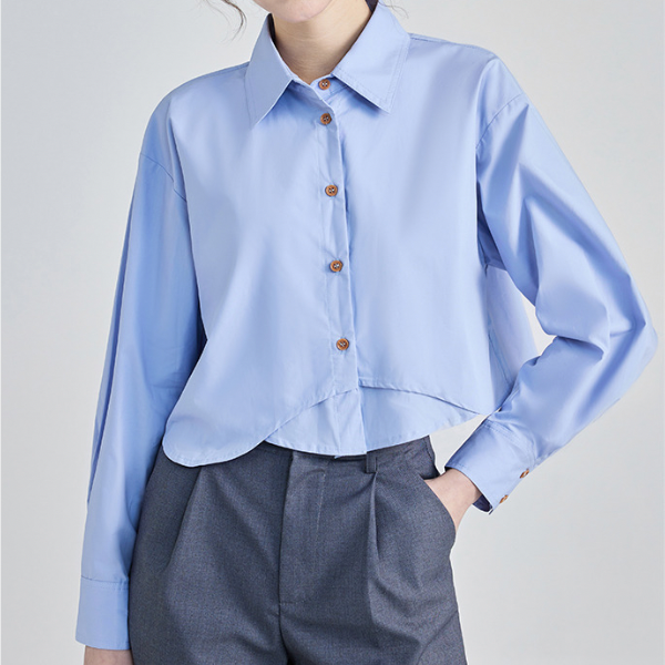 イレヘムポロカラーシャツ w-147