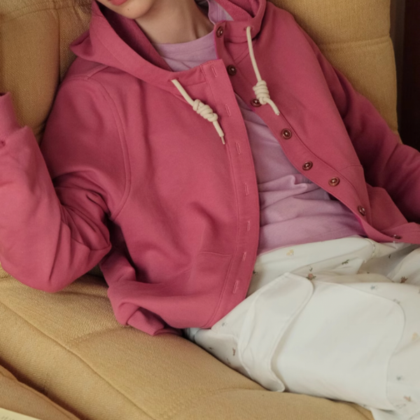 【2color】ルーズスウェットパーカー Z00076