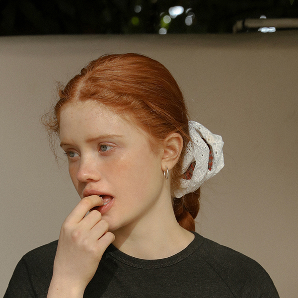 【3pattern】大きなフリルのヘアアクセサリー《Z00820》