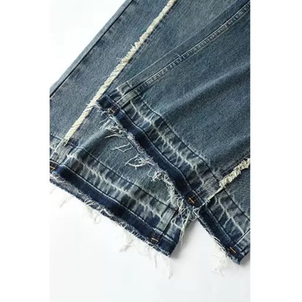 ハイウエストダメージデニムパンツ Z00231