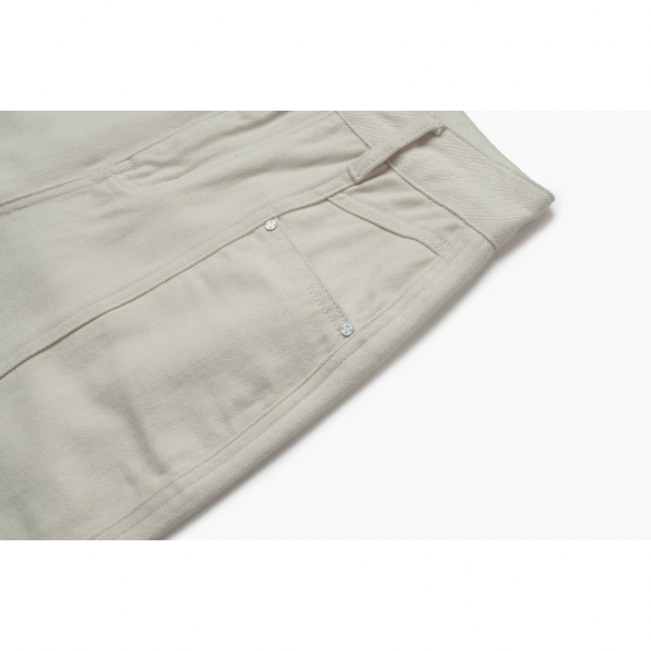 ハイウエストストレートデニムパンツ Z00043