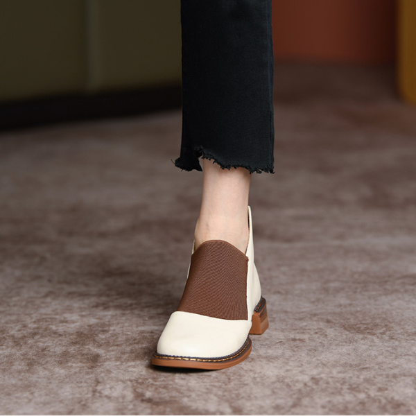 【4Type】カットアウトベリーショートブーツ AU-123