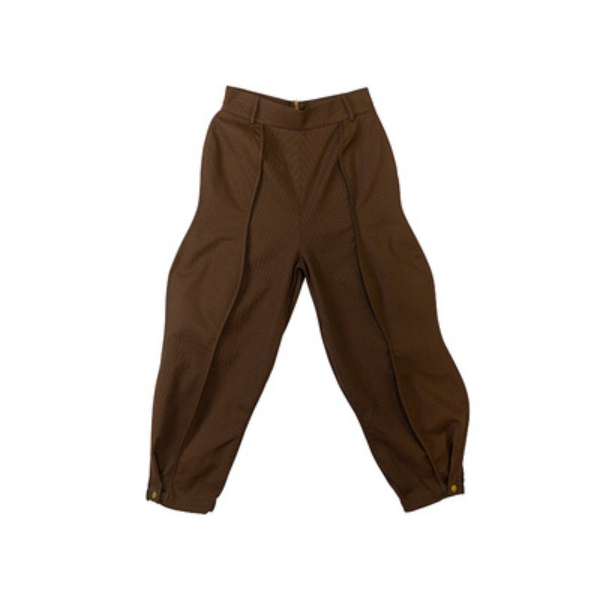 【2color】リブヘムセンタープレスパンツ AU-468