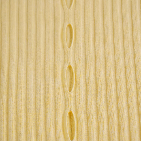 【2color】カットアウトスリムニットトップ《Z01009》