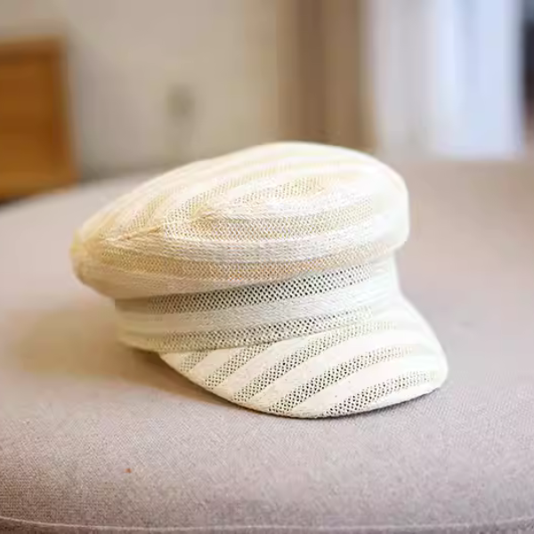 【3color】メッシュボーダーキャスケット X-149