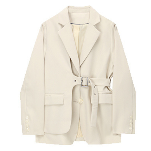 レイヤードデザインベルテッドジャケット X-355