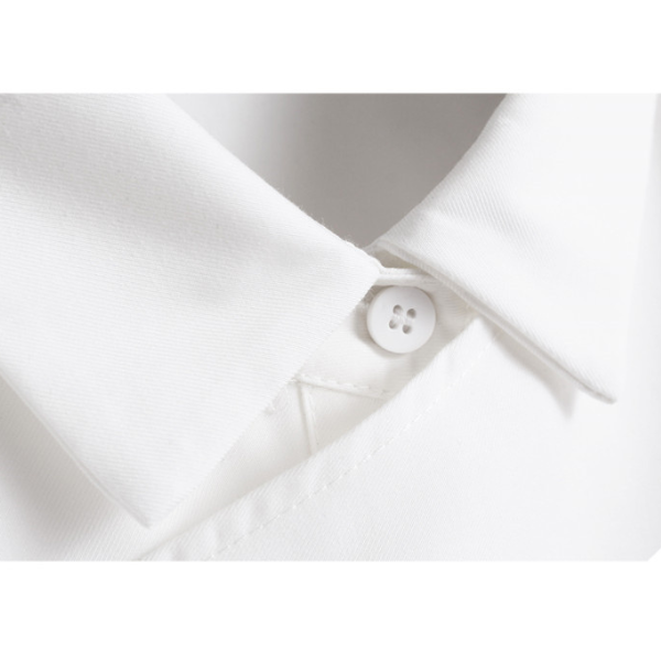 【2color】ラペルプリーツシャツ X-350