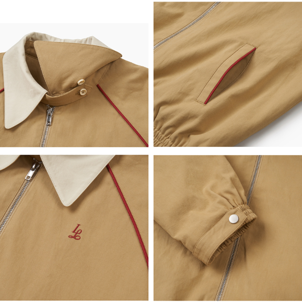 ジップジャケット&ショート丈スカートのセットアップ Z00065