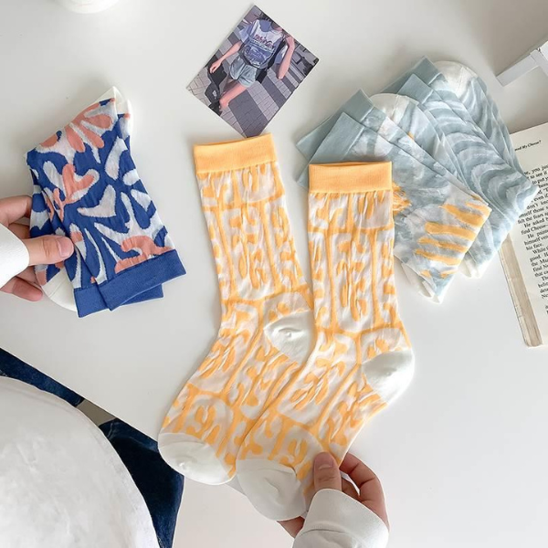 マリンテイストソックス4足セット Z00125