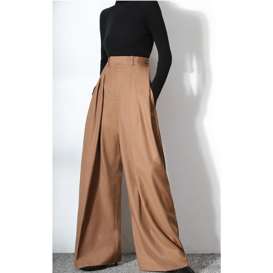 ダブルタックワイドパンツ X-062