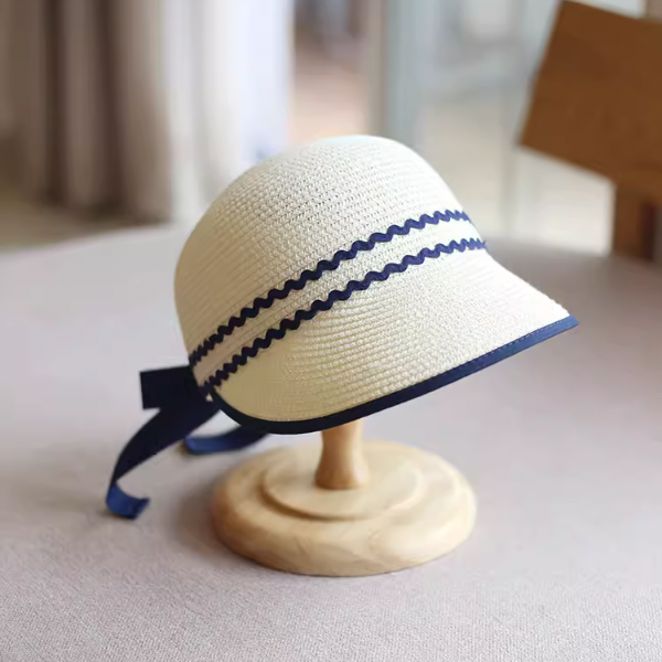 ウェーブエンブロイダリーフレッシュドームハット W-203