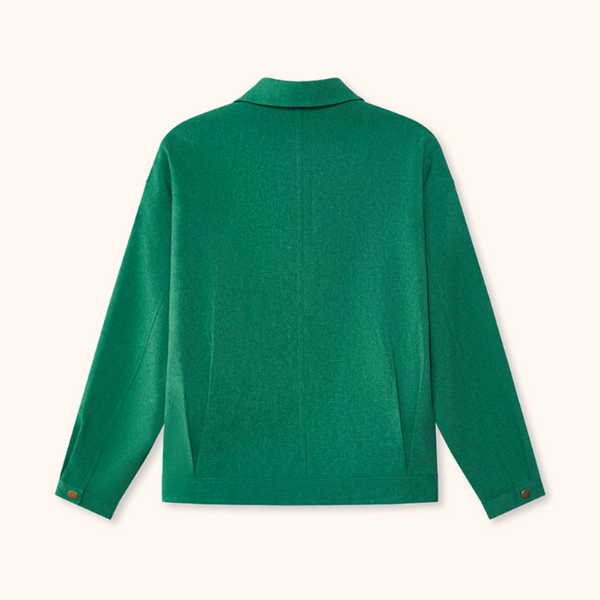 ショート丈グリーンジャケット《Z00874》