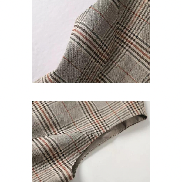 【3color】アーガイルチェックセットアップ w-136