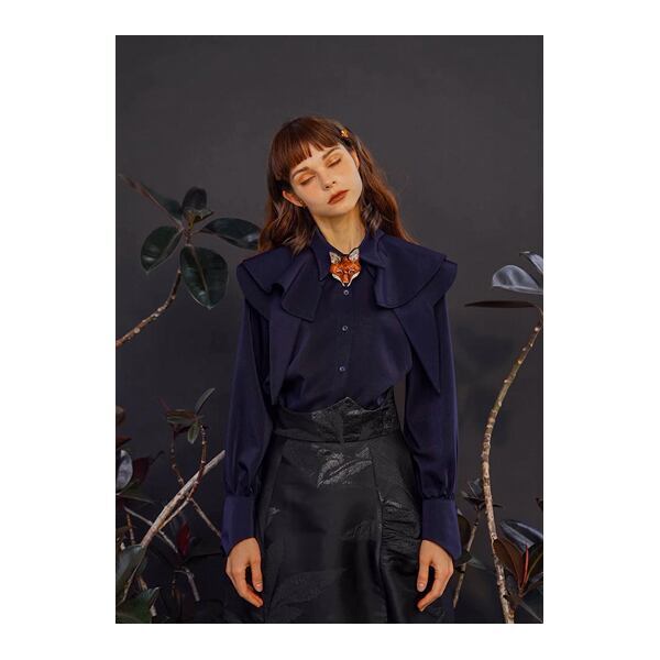 【3color】ディテールデザインブラウス C0084