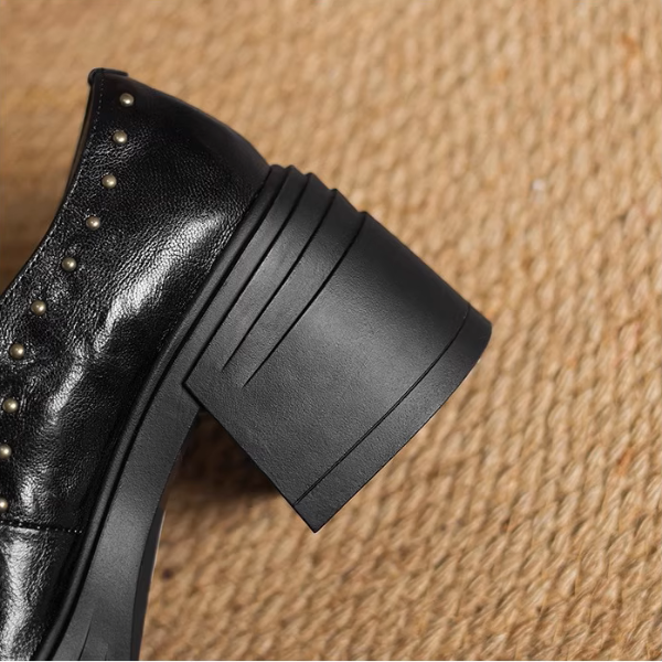 【3color】レトロ可愛い厚底メリージェーンシューズ《Z01099》