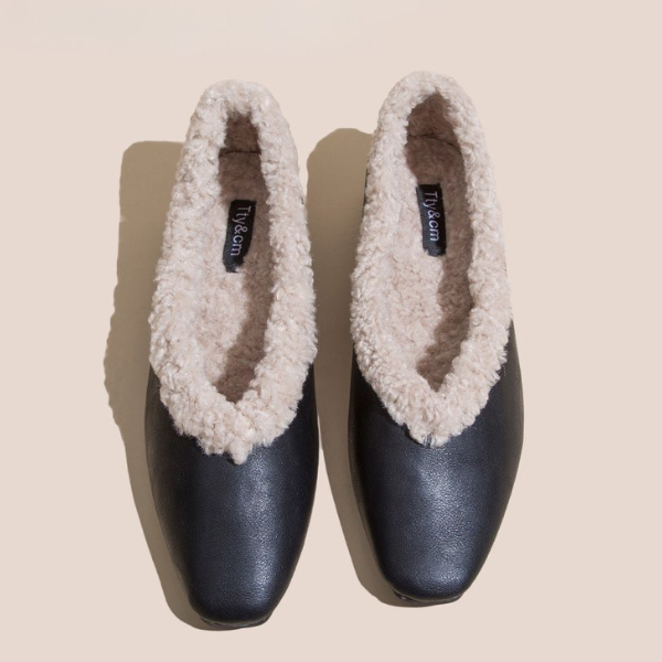 【3color】インナーボアローヒールパンプス w-129