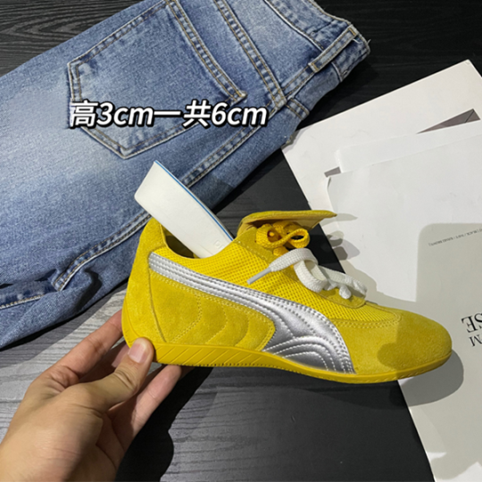 【3color】【2pattern】レースアッププラットフォームシューズ Z00482